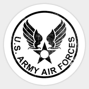 US Army Air Forces Patch (distressed) Sticker